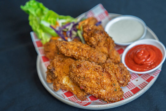 Fried Chicken Wings (6 pcs)