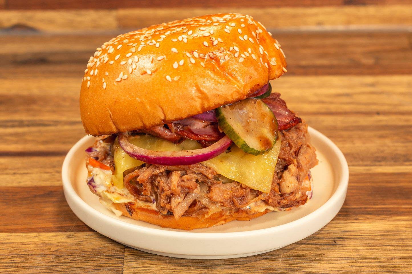 The Ultimate Piggy Burger