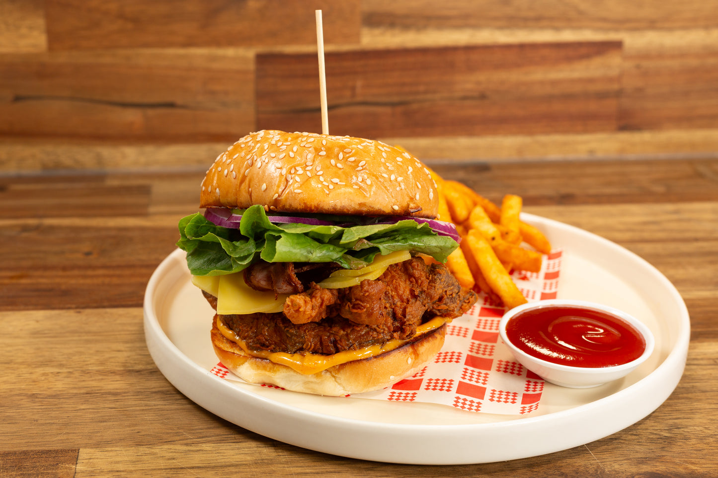 The Bold Chicken Burger