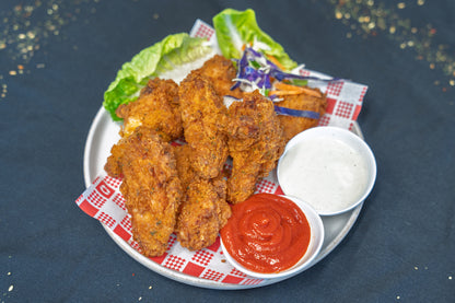 Fried Chicken Wings (6 pcs)