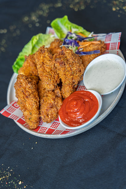 Fried Chicken Wings (6 pcs)
