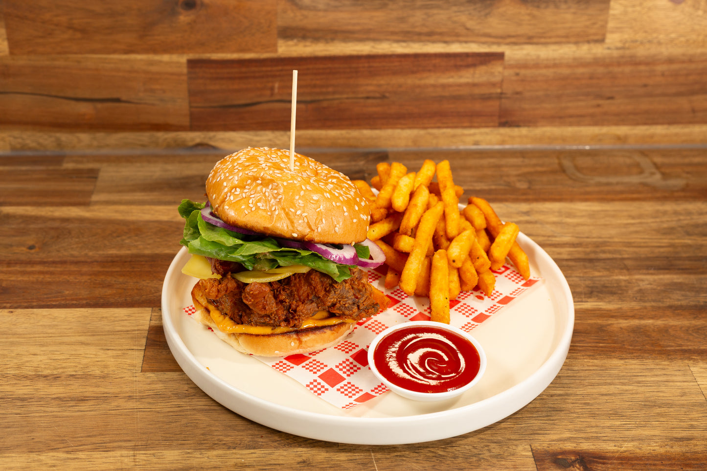 The Bold Chicken Burger