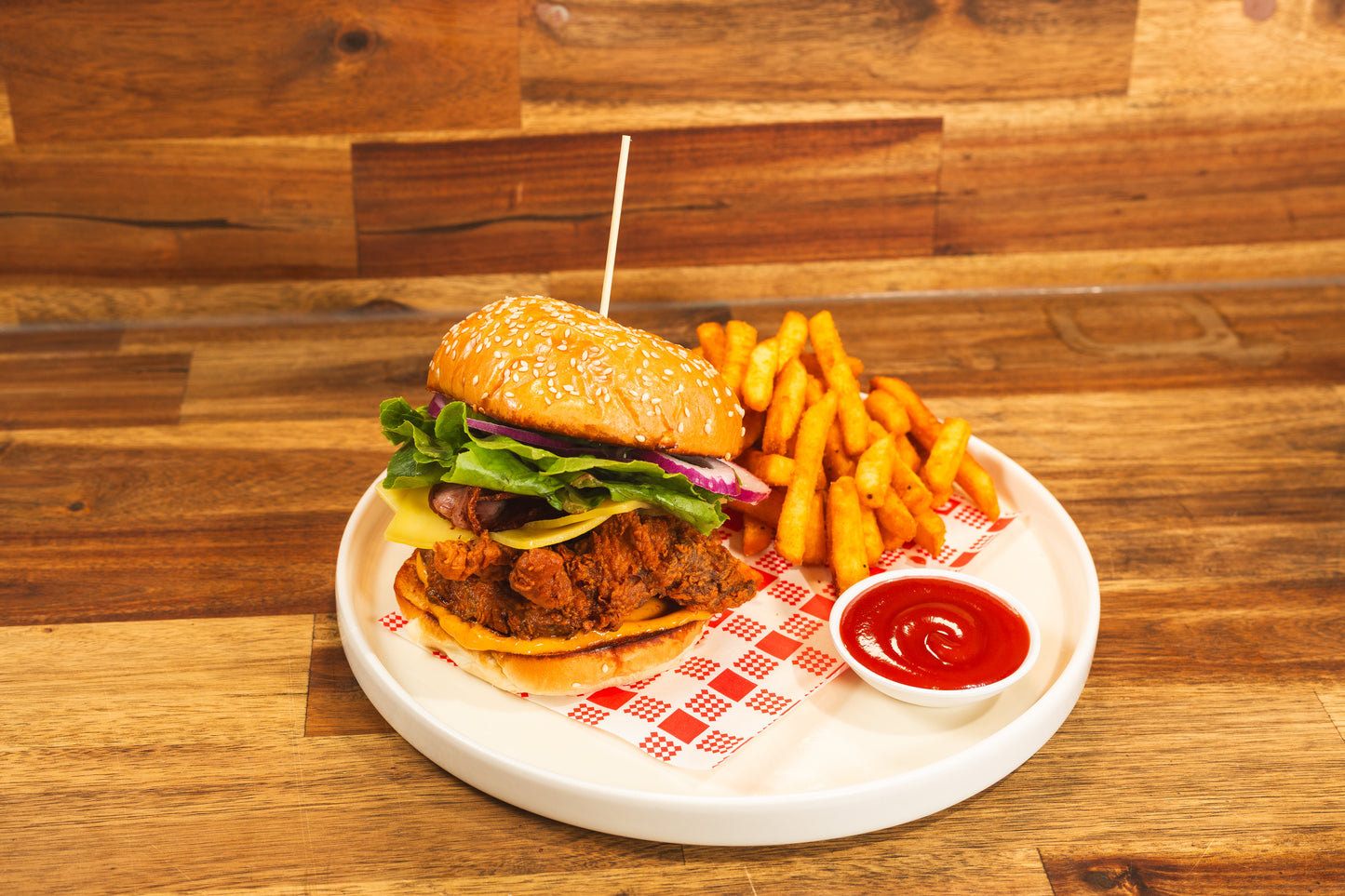 The Bold Chicken Burger